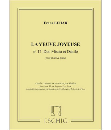 LEHAR F. - HEURE EXQUISE - CHANT ET PIANO