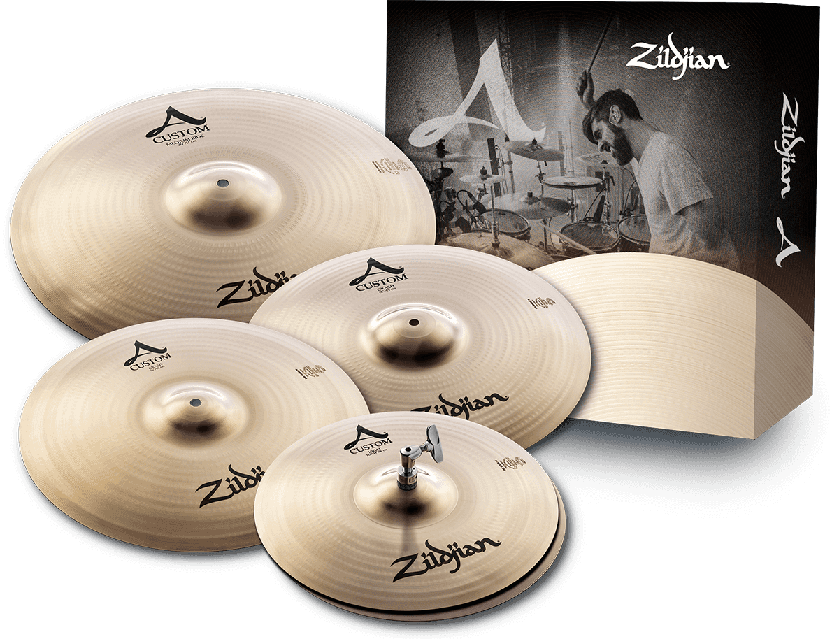 Zildjian Set Pack A Custom 14/16/20 + Crash 18