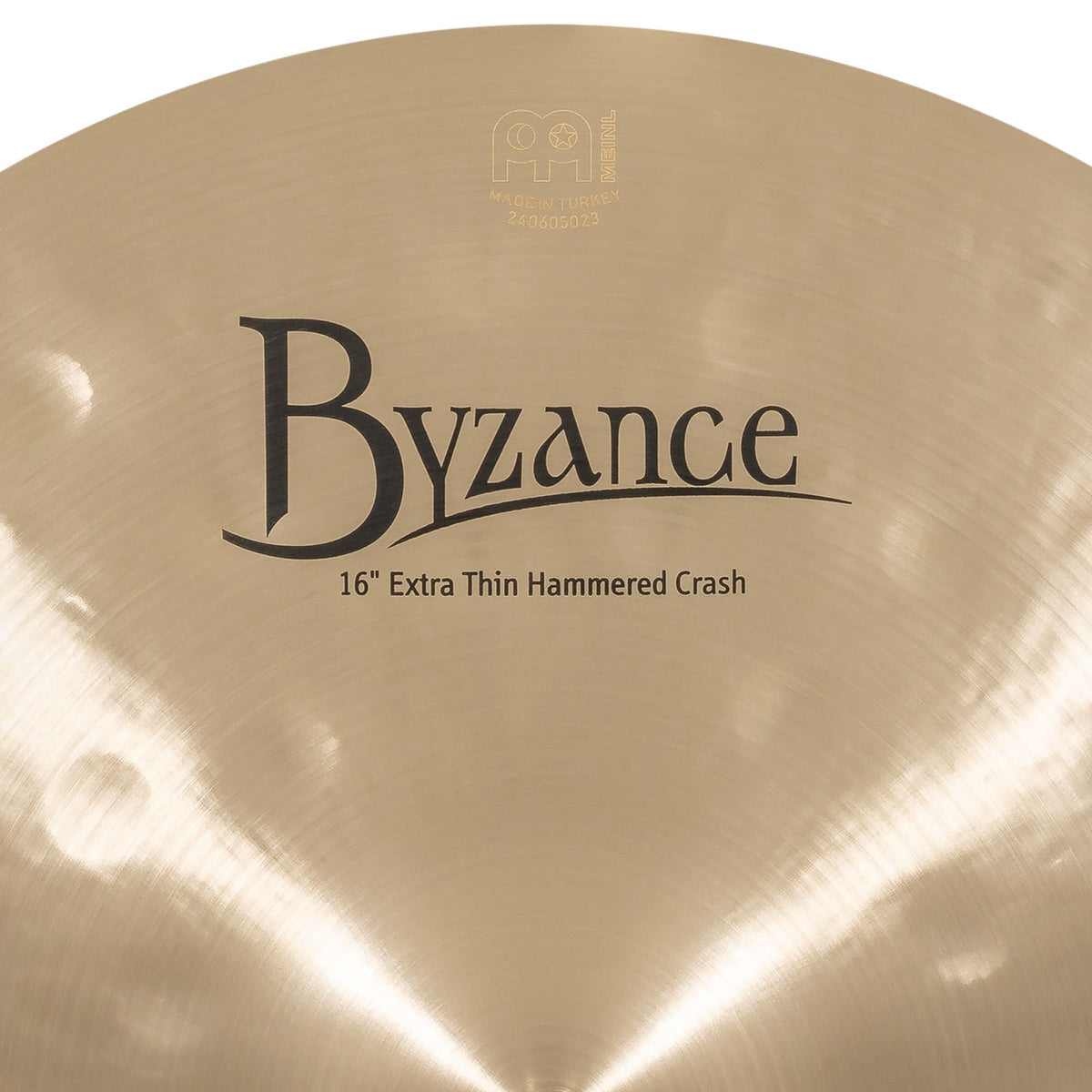B16ETHC - Crash martelée extra-fine traditionnelle Byzance 16"