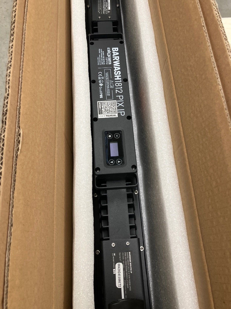 BARWASH1812PIX-IP - IP65 18 x 12W RGBW Pixel LED wash bar - B Stock