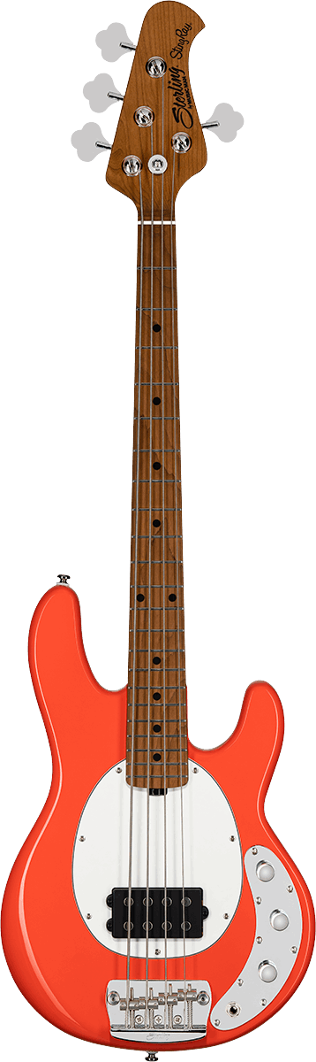 Stingray RAYSS4 Shortscale Fiesta Red
