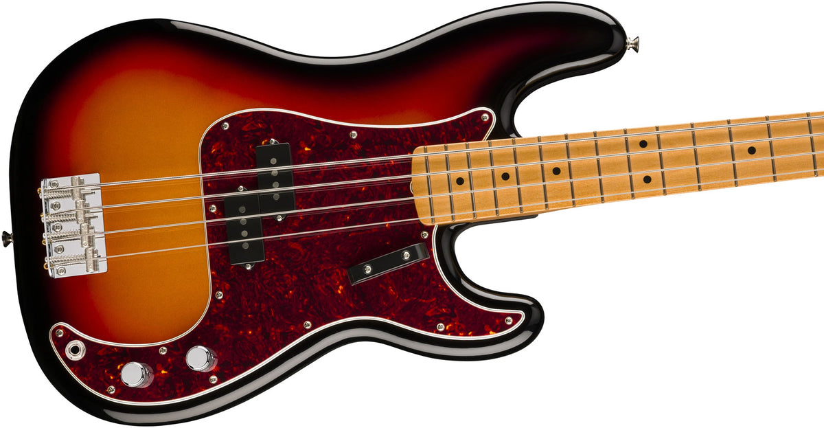 Precision Bass Late '60s Vintera III MN 3-farbiger Sunburst