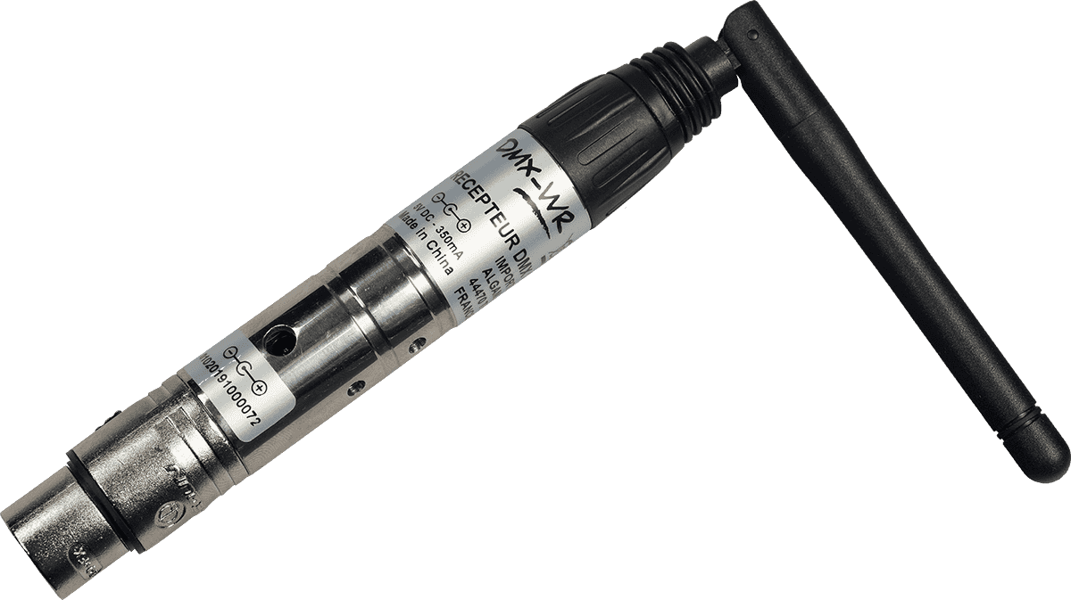 Algam Lighting DMX-WR Récepteur DMX sans fil femelle 3 points
