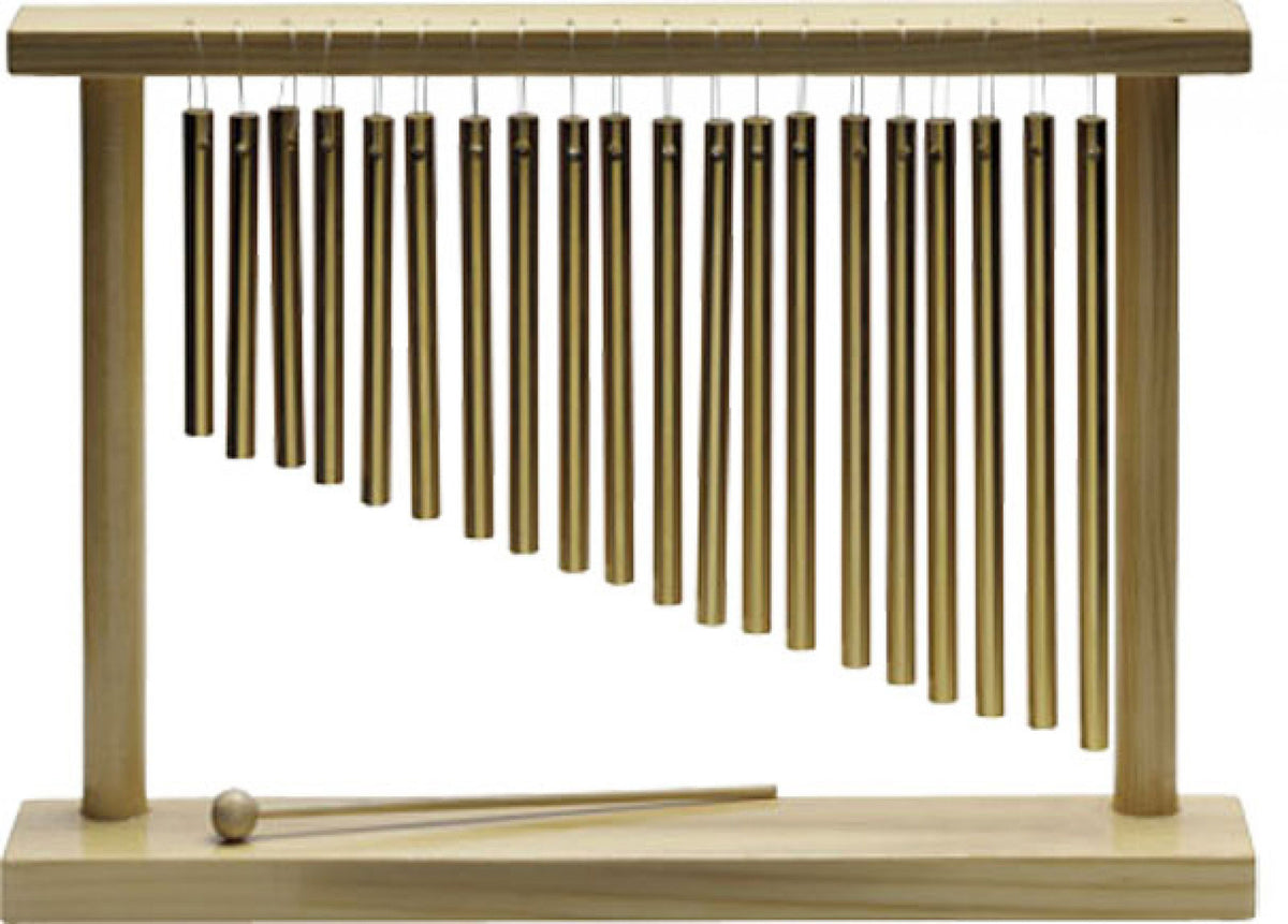 Bar Chimes 2 Stäbe auf Holzständer