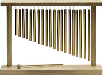 Bar Chimes 2 Stäbe auf Holzständer