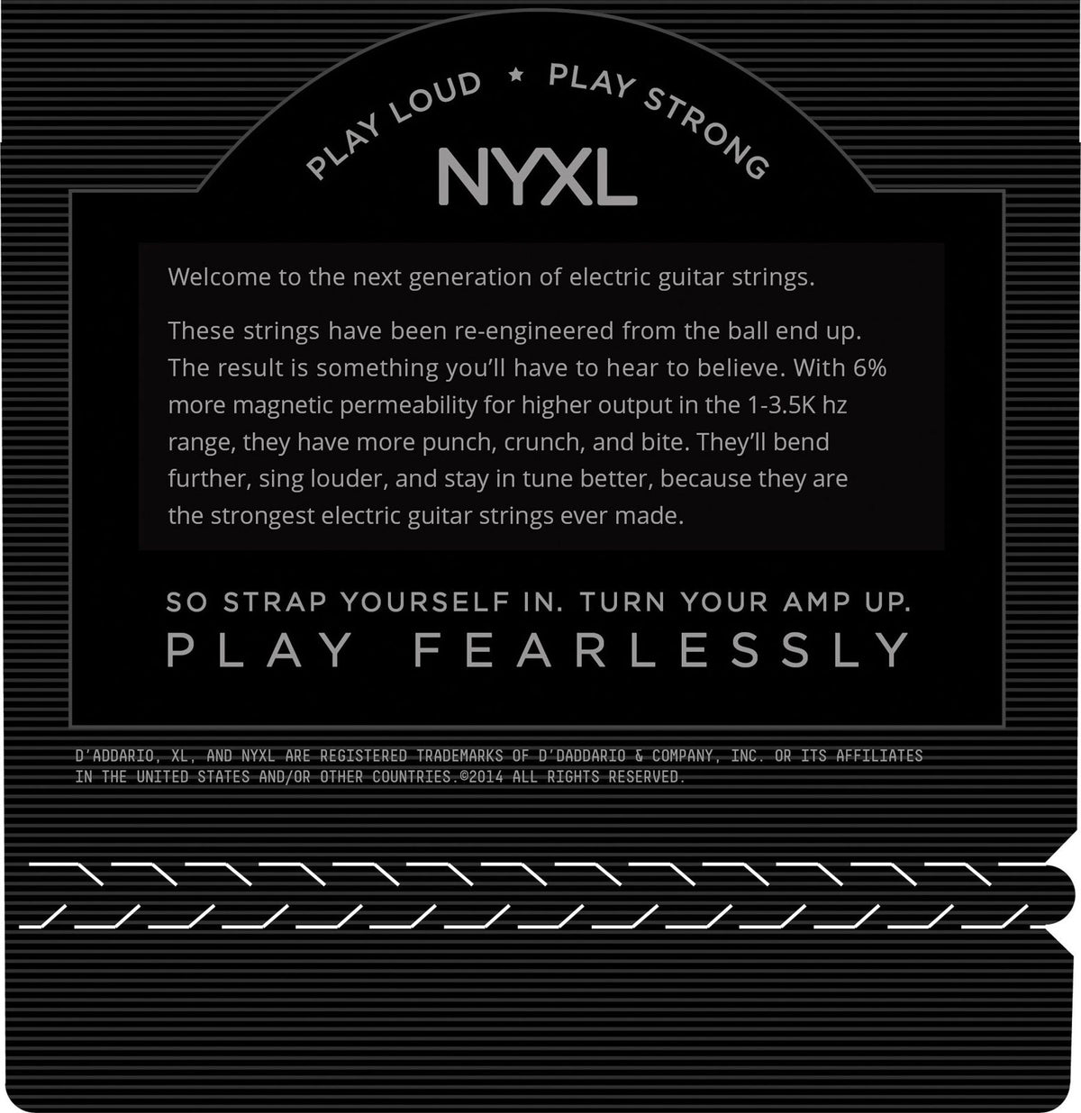 STRINGS FOR ELECTRIC GUITAR NYXL1150BT NICKEL NET BALANCED TENSION MEDIUM 11-50
