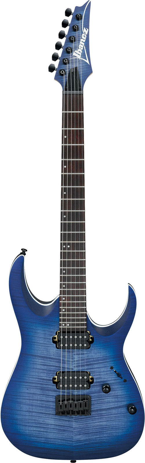 Rga42Fm-Blf Blue Lagoon Burst Flat Axe