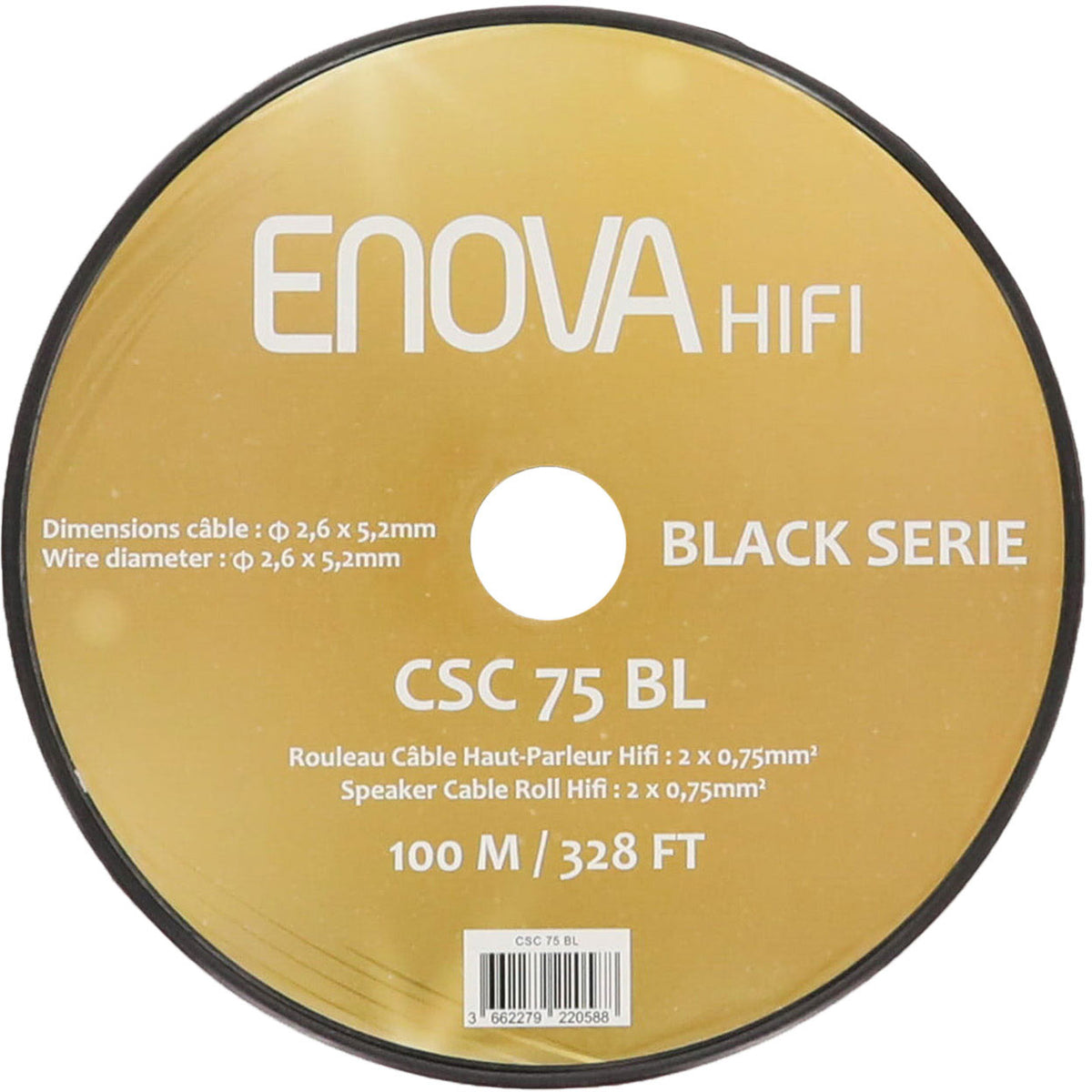 HIFI-Lautsprecherkabel CSC 75 BL