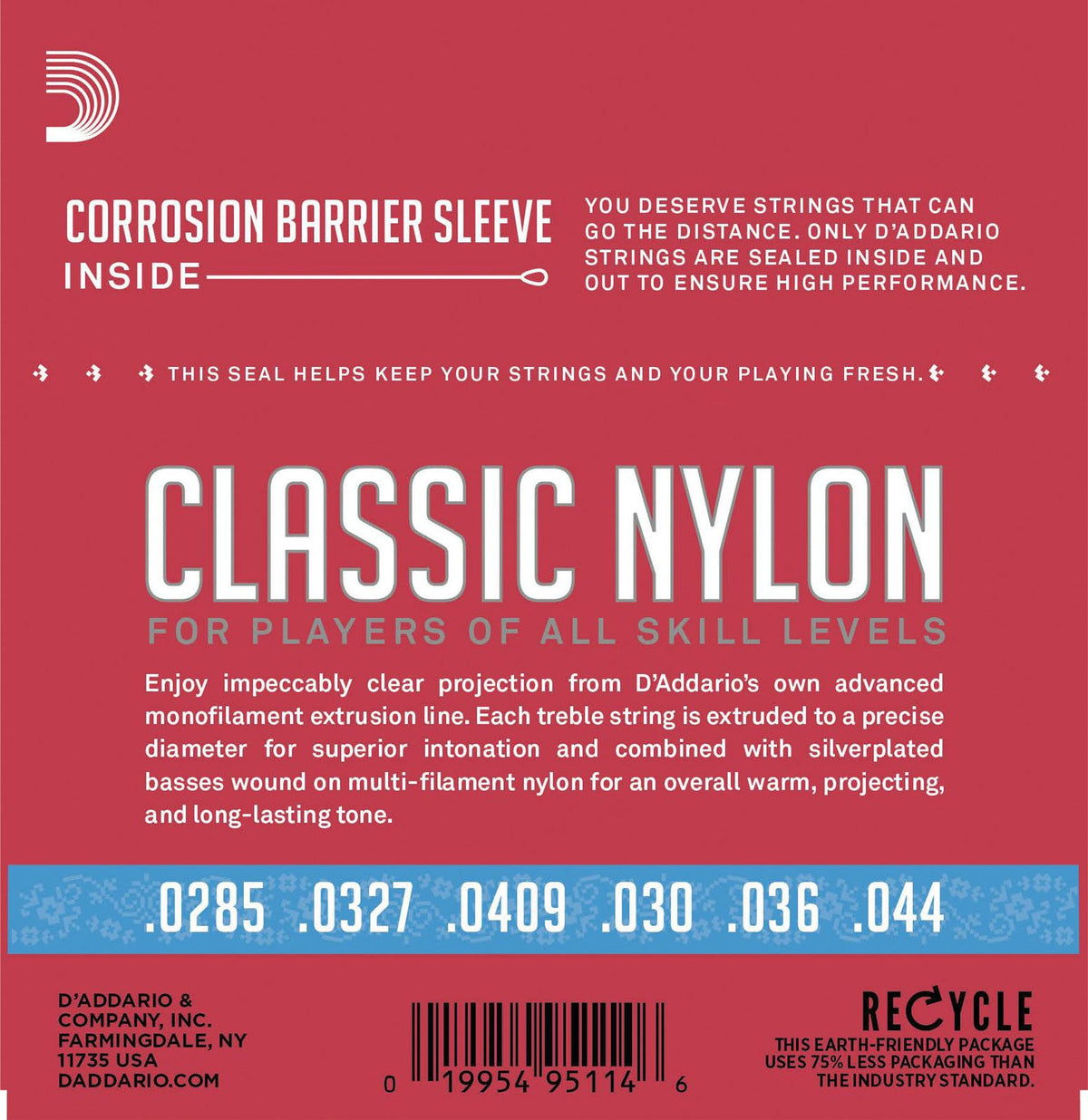EJ27H STUDENT NYLON HARD TENSION