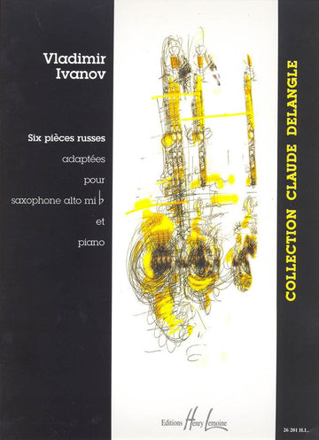 Ivanov - Pièces Russes (6) Vol.1 (mib) - Saxophone Mib et Piano
