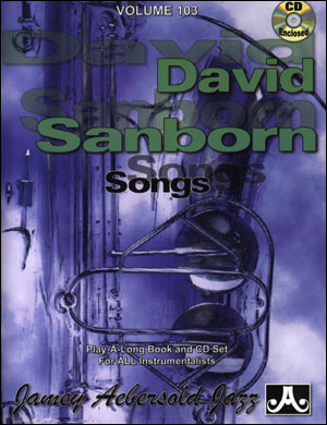 Aebersold N°13 - David Sanborn + CD