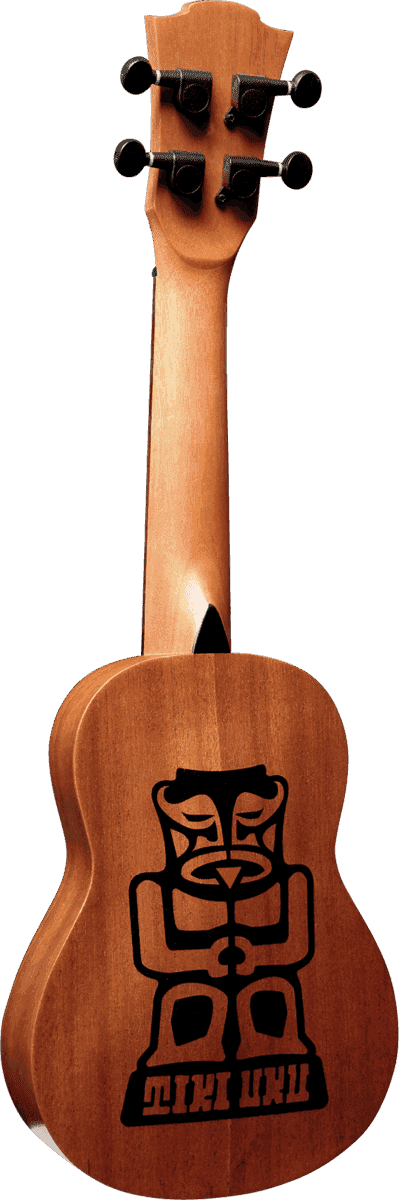Tiki Baby Tku150Se Ukulele Baby-Soprano Slim Arched Back Électro