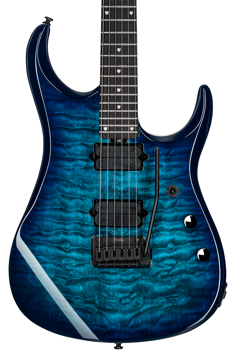 JP150 Dimarzio Quilted Maple Cerulean Paradise