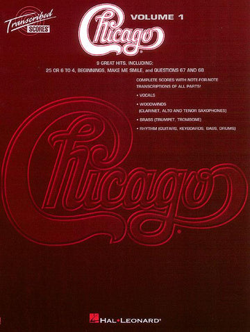 Chicago - Transcribed Scores Vol.1
