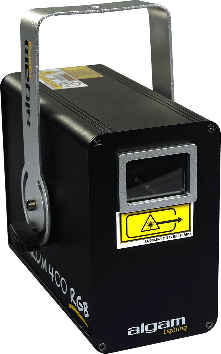 SPECTRUM 400 RGB - LASER POLICROMO VERDE ROSSO BLU