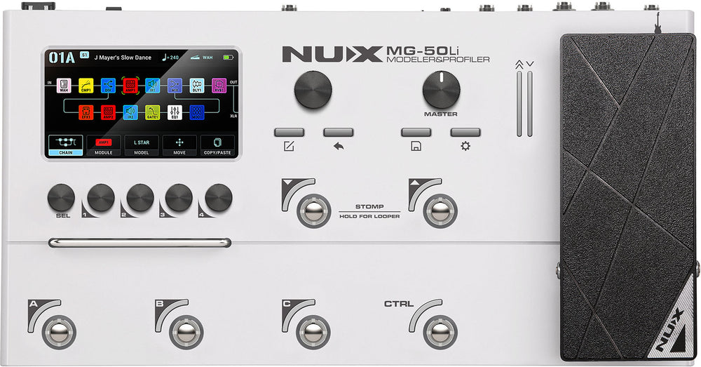 Nux MG-50Li Weiß