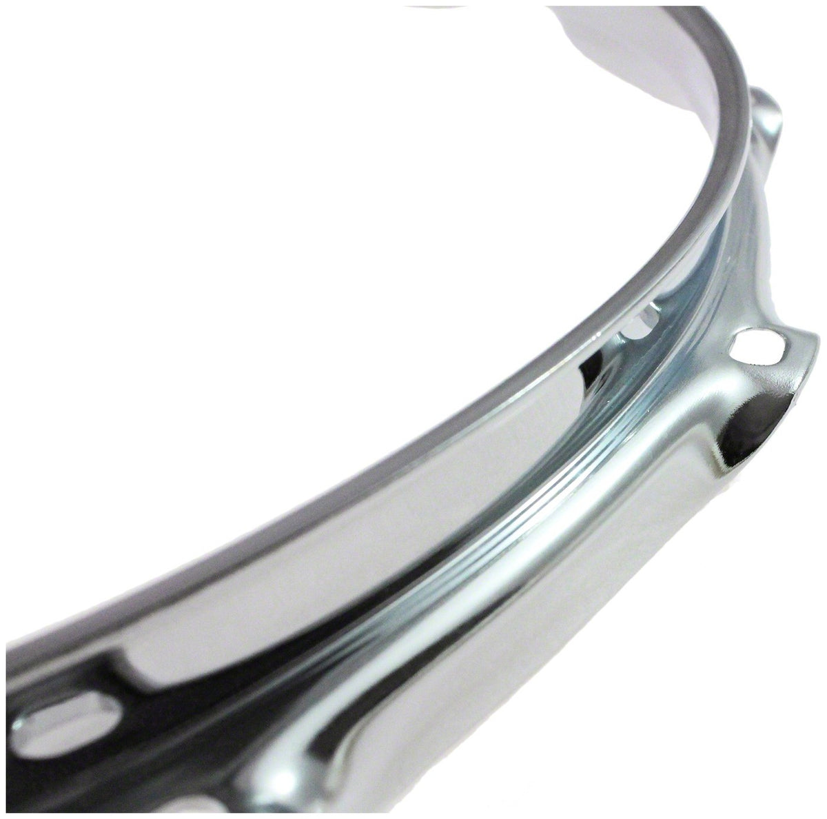 HB25-14-10 - Cercle 14" 10 Tirants Laiton Chromé Super Triple Flange 2.5mm