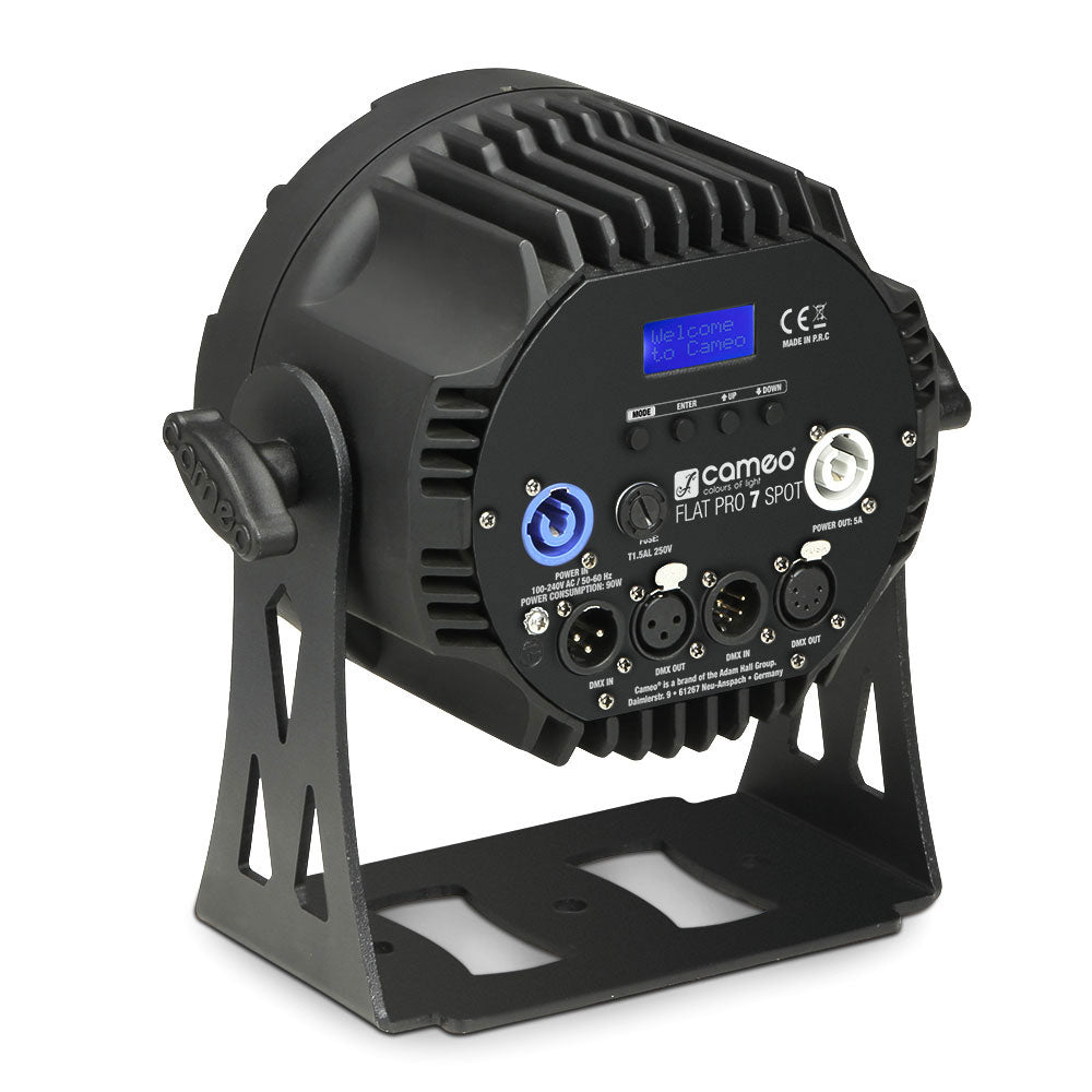 Flat Pro 7 Spot - Projecteur Spot Compact Plat 7 LEDs Quad 15 W