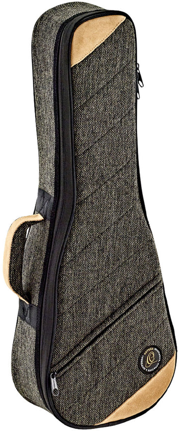Leichter Konzert-Ukulelenkoffer Mokka