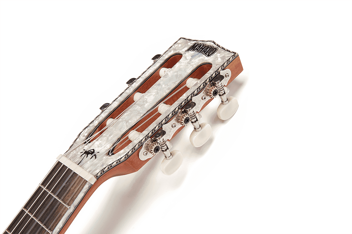 Guitalele Naturel Tête Perlée + Housse