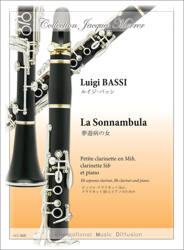 Bassi - La Sonnambula - 2 Clarinettes & Piano