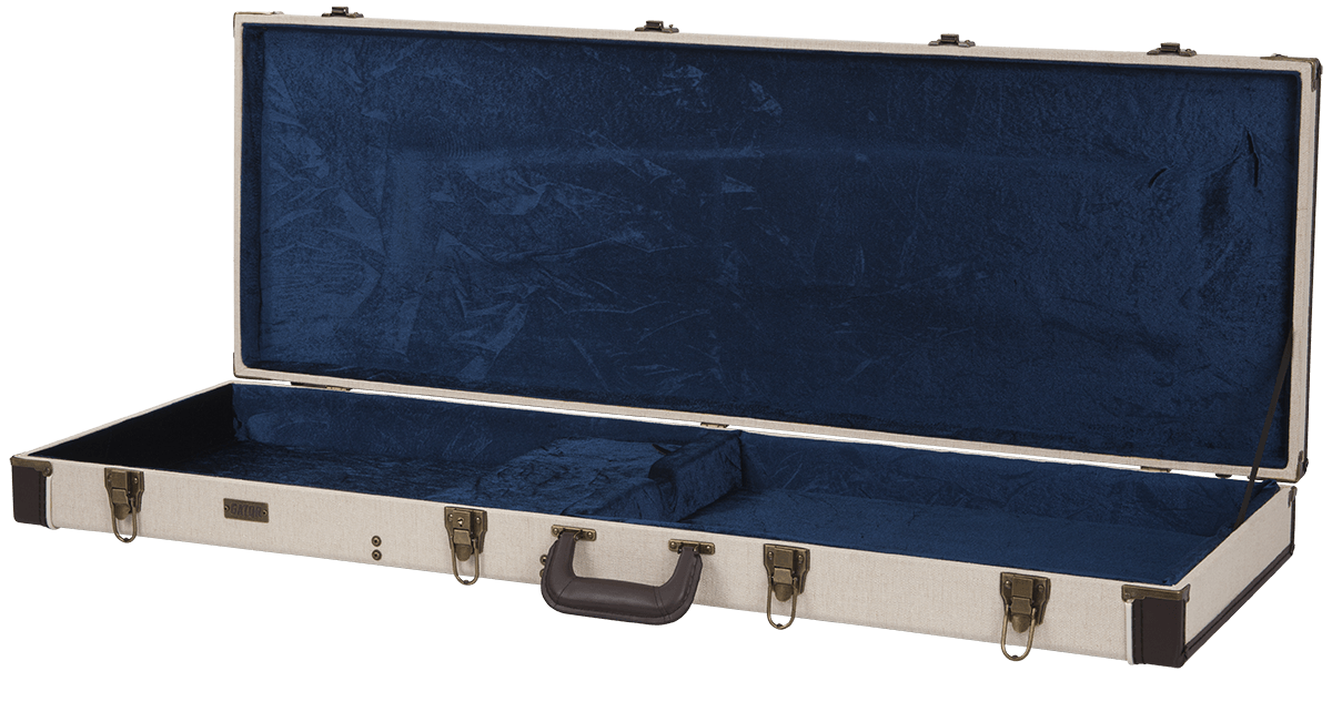 Custodia Deluxe in Legno per Basso Journeyman Beige - GW