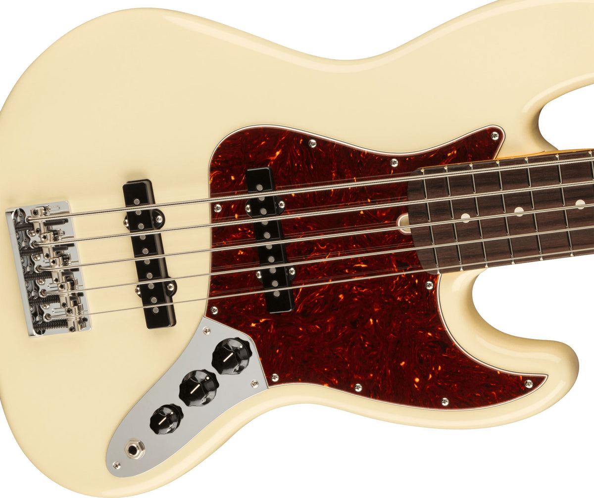 Jazz Bass V American Professional II Rw Olympic White