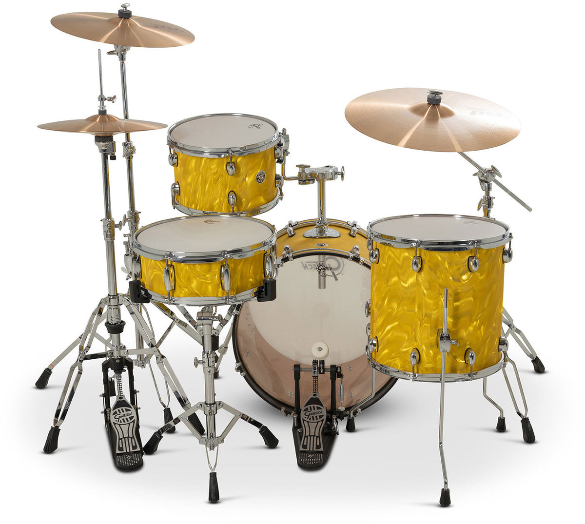 Shell-set Catalina Club Yellow Satin Flame