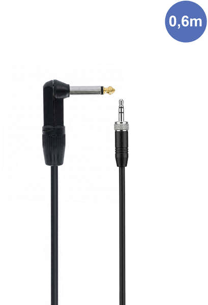 Power Studio AUDIOCAB 4056 Winkelklinke auf Miniklinke Stereo (Sennheiser) 60 cm