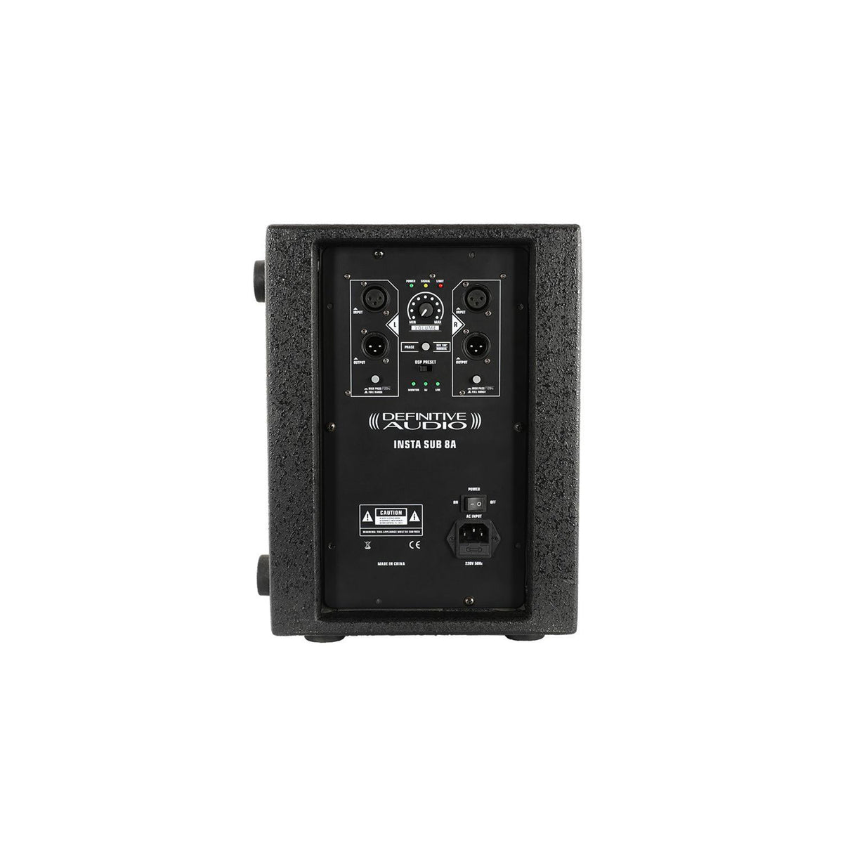 Instasub 8A - Aktiver Holz-Subwoofer HP8