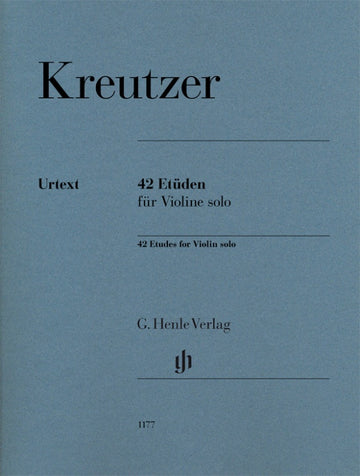 Kreutzer Rodolphe - 42 Etudes - Violon