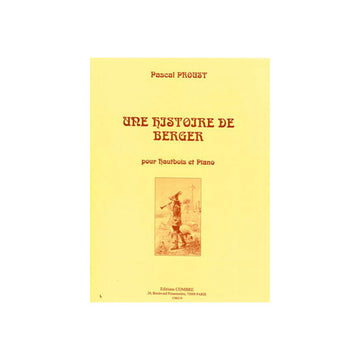 Proust - Une Histoire De Berger - Hautbois et Piano