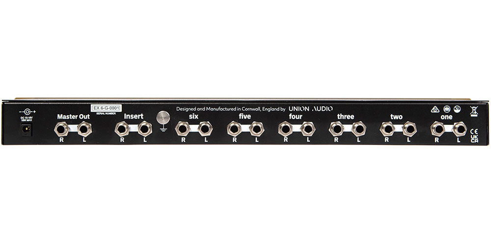 ORBIT.6 ISO/X-Fader Rackmount Mixer silver