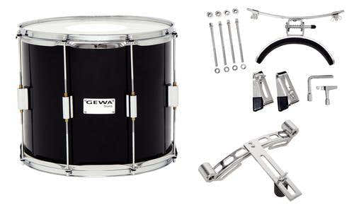 Tambour Ténor 14X10 (sans Timbre) Bouleau Black