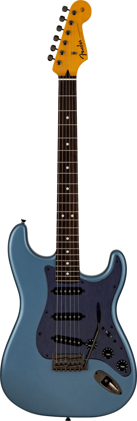 Stratocaster SSS HYBRID II MIJ RW Matte Aero Blue