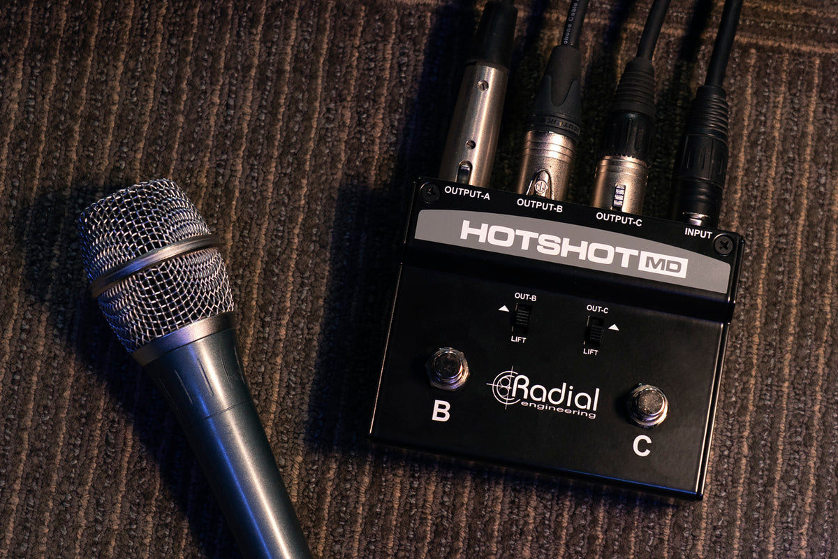 HOTSHOT-MD Commutateur micro 3 sorties
