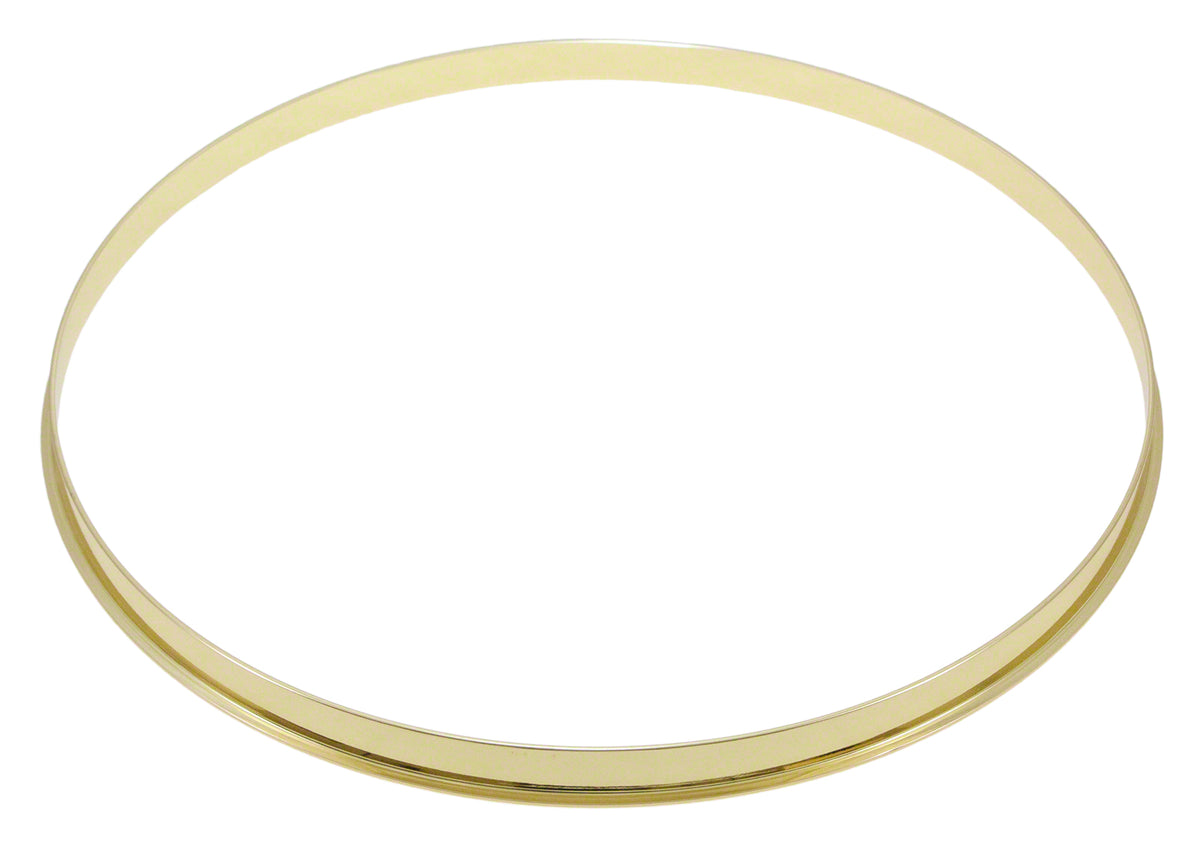 Cerchio in Acciaio 12" Dorato 2.3mm Simple Flange