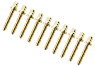 Spannschraube 30mm Gold Mit Unterlegscheibe - Gewinde 7/32" (X10)