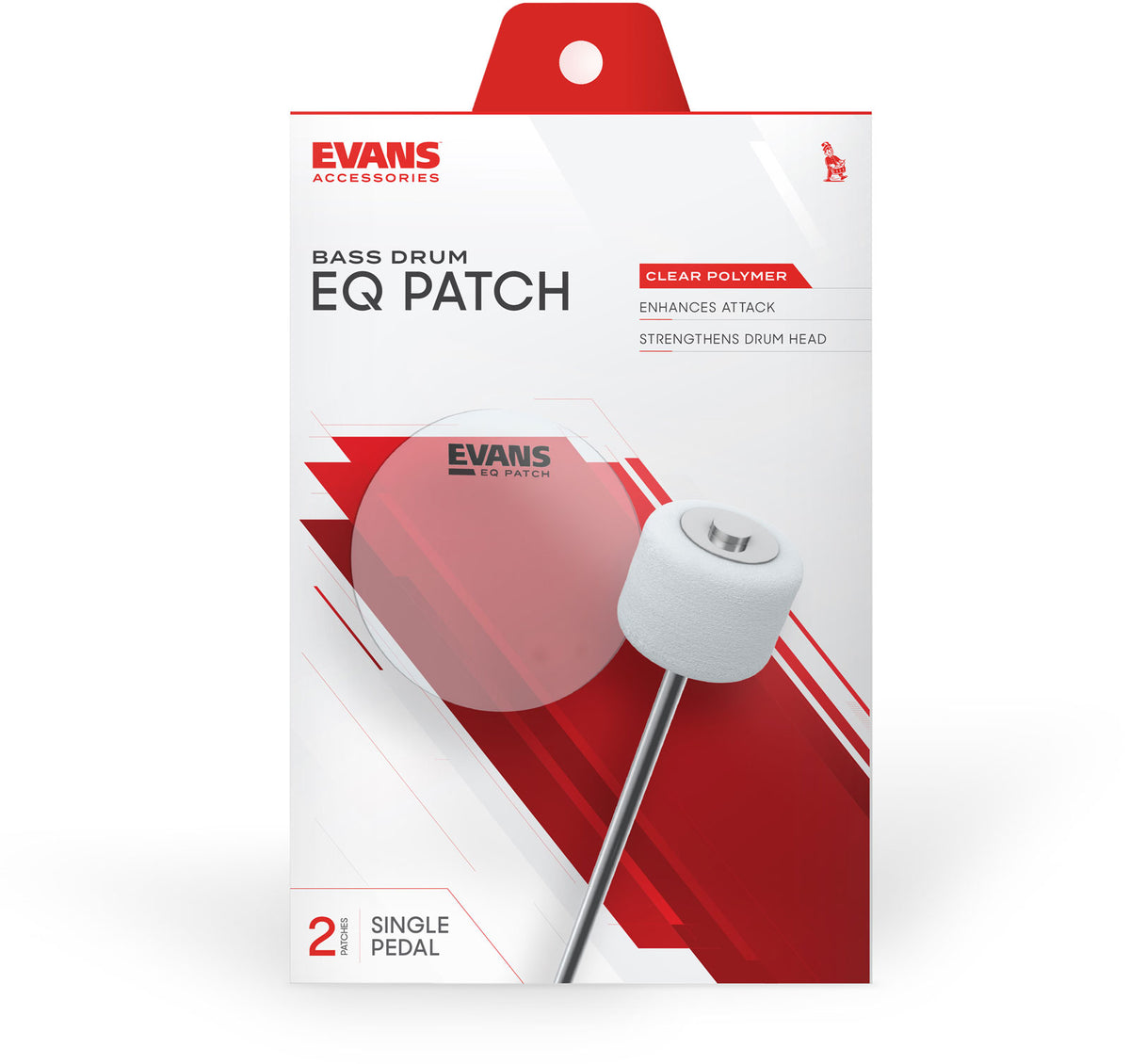 EQPC1 - Einzelpedal-Patch EQ Durchscheinender Kunststoff