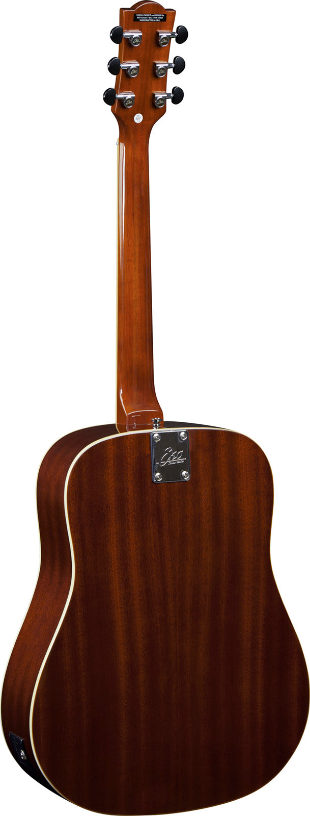 Ranger VI EQ Vintage Reissue Dreadnought Natural Top Stained