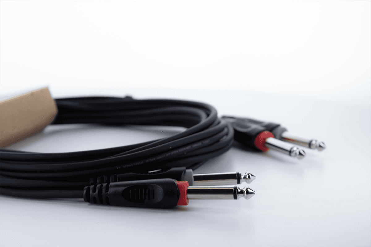Cavo Audio Doppio Jack Mono 3 M