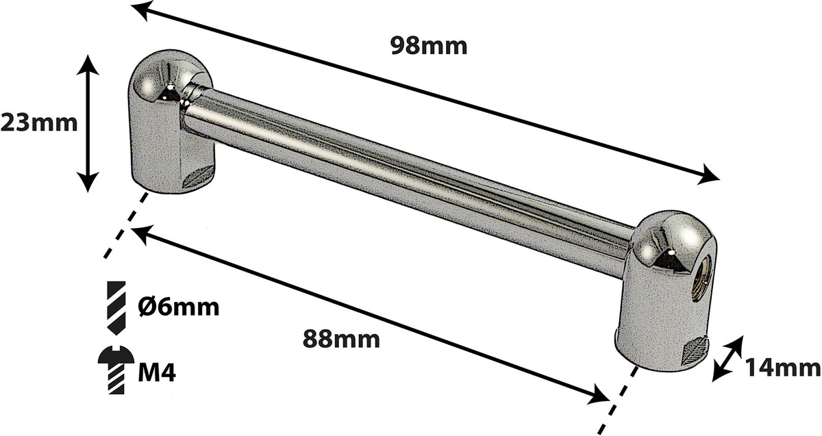 TL2D88 - BLOCCHETTO TUBO - 88MM - DOPPIO (X1)