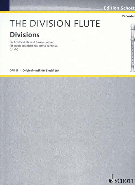 The Division Flute - Treble Recorder And Piano