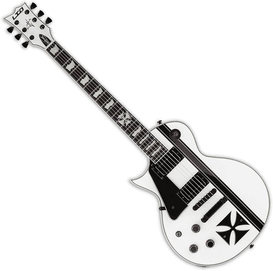 Signature James Hetfield Ironcross Snow White Lh