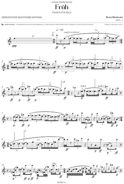 B. Mantovani - Früh