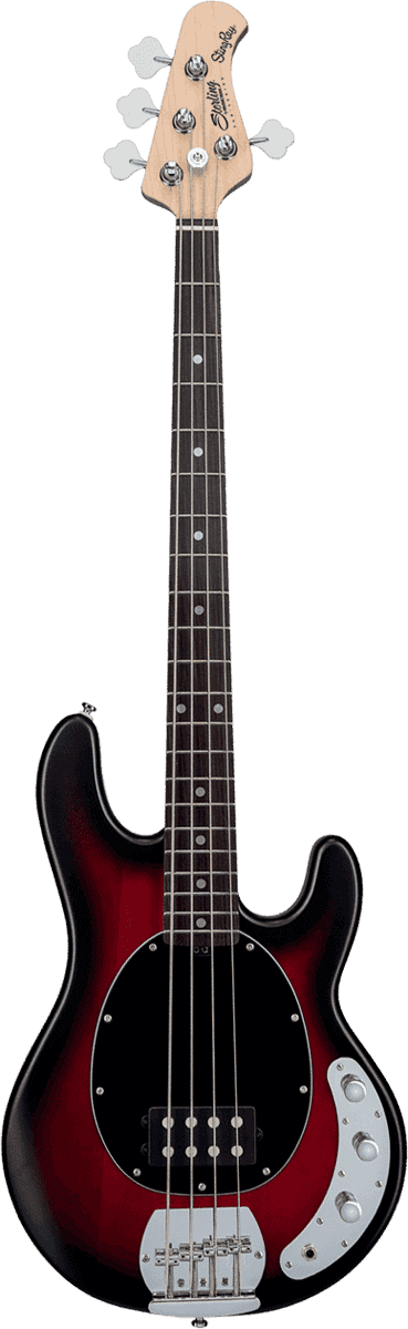 Stingray In Ruby Red Burst Satin