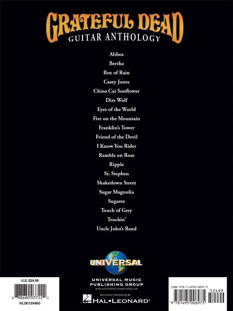 Grateful Dead Guitar Anthology