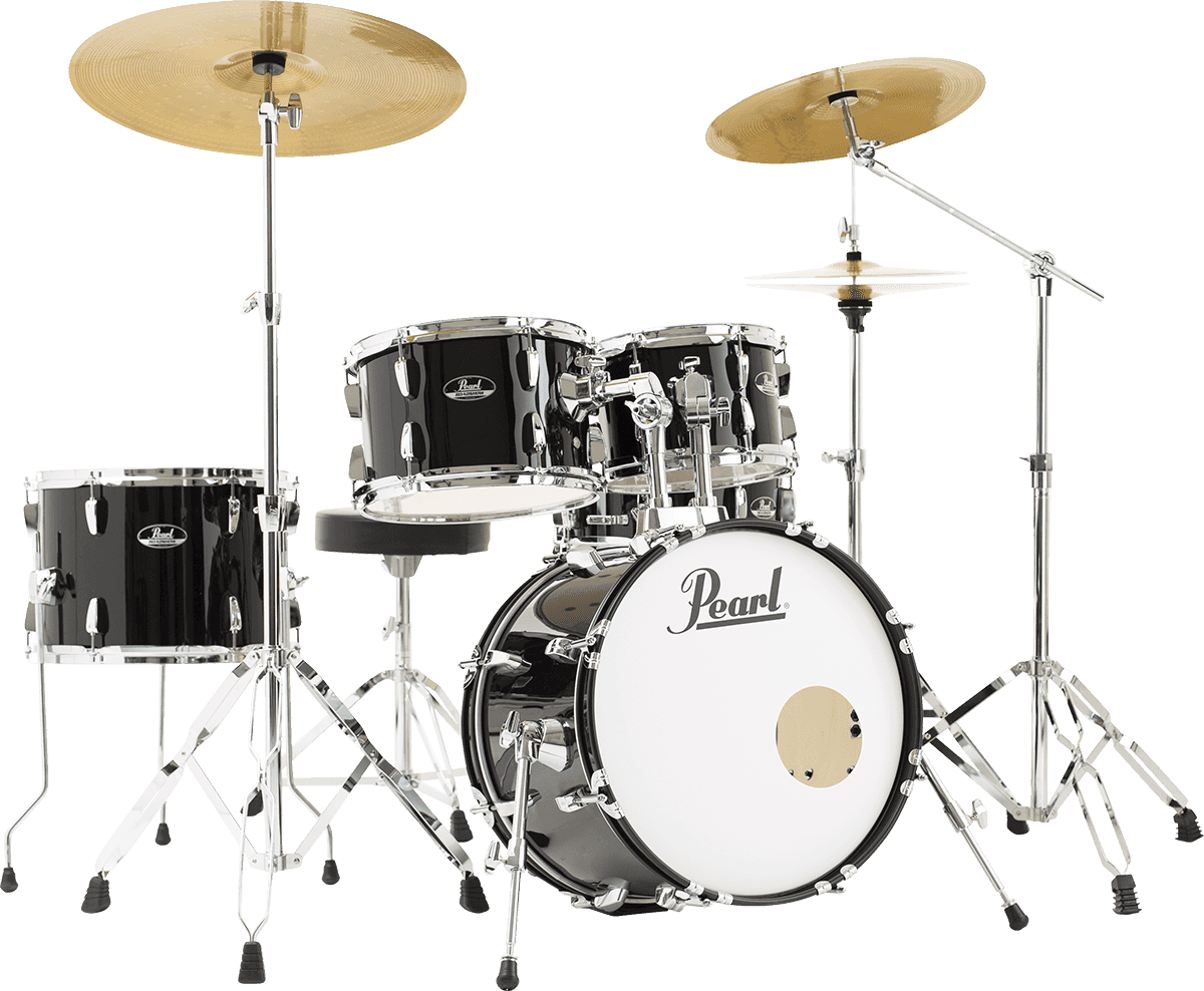 ROADSHOW JAZZ 18 + B-50 JET BLACK + SOLAR CYMBALS