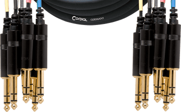 Mehrfachkabel 8 Jack/jack Stereo 5 M