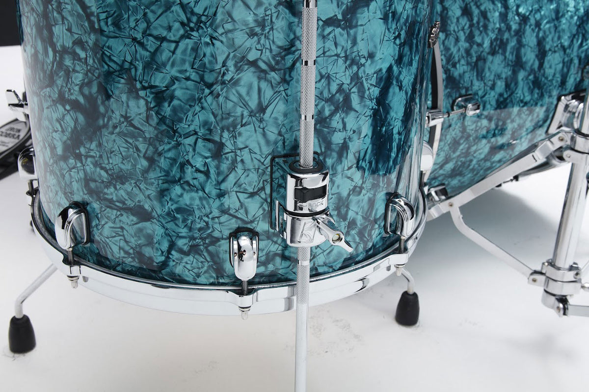 Starclassic Maple Stage 22 Chrome / Turquoise Pearl